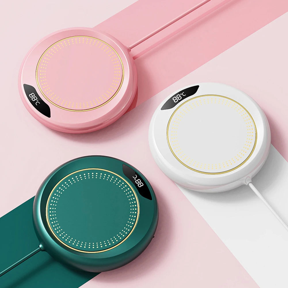 Coffee Mug Warmer – Electric USB Cup Heater with 3 Temperature Settings for Tea, Coffee, Milk